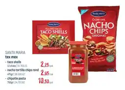 Horeca totaal tex mex taco shells aanbieding