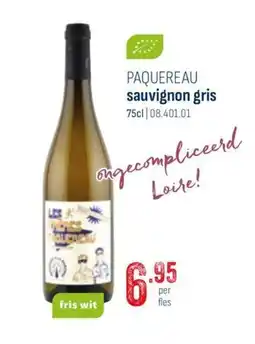 Horeca totaal Paquereau sauvignon gris aanbieding