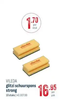 Horeca totaal Vileda glitzi schuurspons strong aanbieding