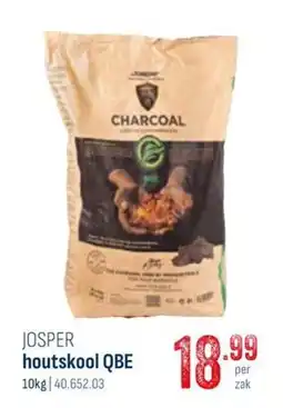 Horeca totaal JOSPER houtskool QBE aanbieding