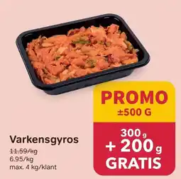 Bon Ap Varkensgyros aanbieding