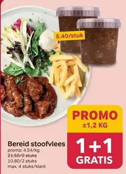 Bon Ap Bereid stoofvlees aanbieding