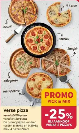 Bon Ap Verse pizza aanbieding