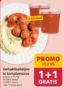 Bon Ap Gehaktballetjes in tomatensaus aanbieding