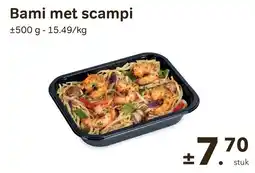 Bon Ap Bami met scampi aanbieding