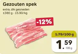 Bon Ap Gezouten spek aanbieding