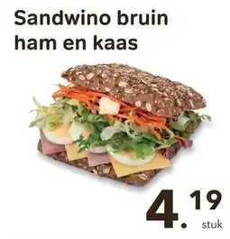 Bon Ap Sandwino bruin ham en kaas aanbieding
