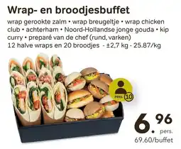 Bon Ap Wrap- en broodjesbuffet aanbieding