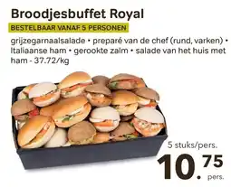 Bon Ap Broodjesbuffet Royal aanbieding