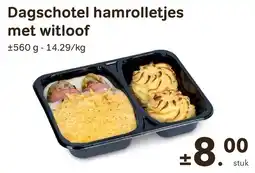 Bon Ap Dagschotel hamrolletjes met witloof aanbieding