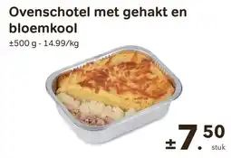 Bon Ap Ovenschotel met gehakt en bloemkool aanbieding