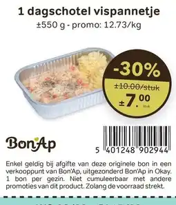 Bon Ap 1 dagschotel vispannetje aanbieding