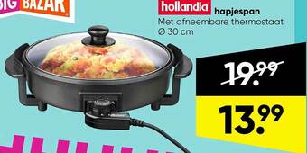 Big Bazar Hollandia Hapjespan aanbieding