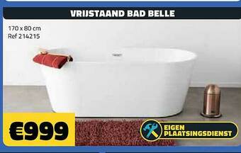 Bouwcenter Frans Vlaeminck Vrijstaand Bad Belle aanbieding