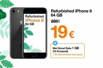Orange Refurbished Iphone 8 64 Gb aanbieding