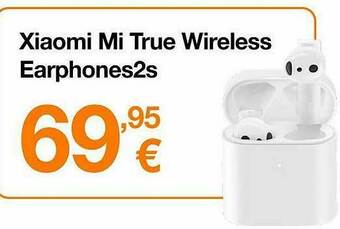 Orange Xiaomi Mi True Wireless Earphones2s aanbieding