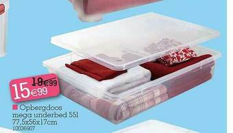 Yess Opbergdoos Mega Underbed aanbieding