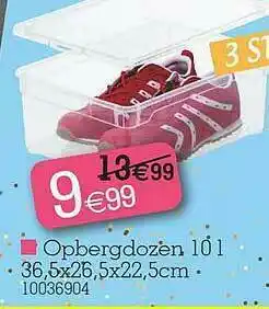 Yess Opbergdozen 101 aanbieding