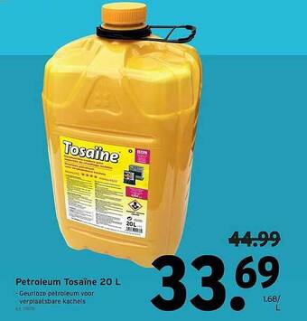 GAMMA Petroleum Tosaïne 20 L aanbieding