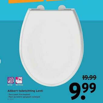 GAMMA Allibert Toiletzitting Lenti aanbieding