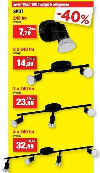 Hubo Spot aanbieding