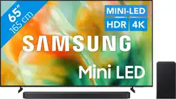 Coolblue Samsung Mini-LED 65 M83H (2026) + Samsung HW-Q600F (2025) aanbieding