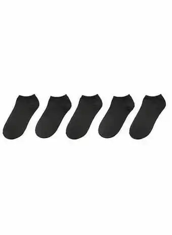 HEMA HEMA 5-pak Sneaker Sokken Zwart (zwart) aanbieding