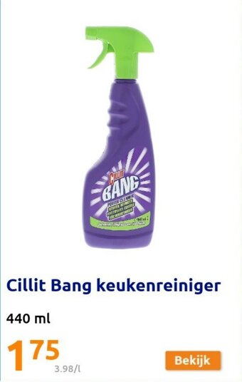 Action Cillit Bang keukenreiniger 440ml aanbieding