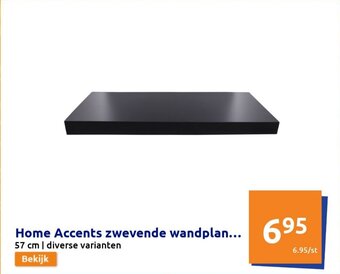 Action Home Accents zwevende wandplan... aanbieding
