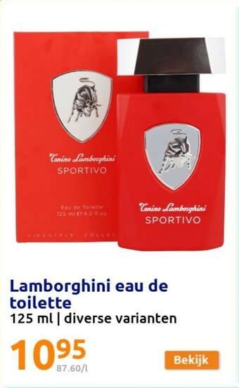 Action Lamborghini eau de toilette aanbieding