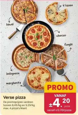 Bon Ap Verse pizza aanbieding