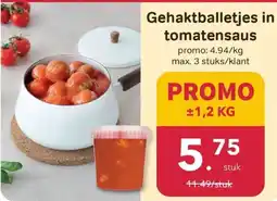 Bon Ap Gehaktballetjes in tomatensaus aanbieding