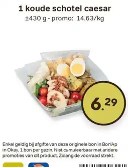 Bon Ap koude schotel caesar aanbieding