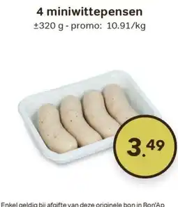 Bon Ap 4 miniwittepens aanbieding