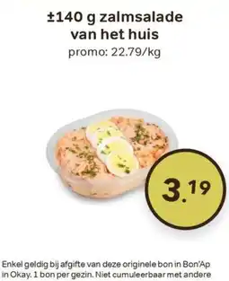 Bon Ap Zalmsalade van het huis aanbieding