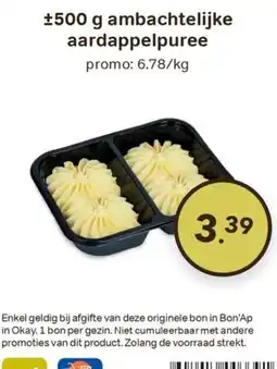 Bon Ap ambachtelijke aardappelpuree aanbieding