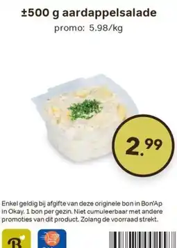 Bon Ap aardappelsalade aanbieding