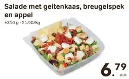 Bon Ap Salade met geitenkaas, breugelspek en appel aanbieding