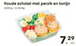 Bon Ap Koude schotel met perzik en tonijn aanbieding