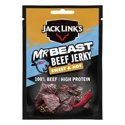 Albert Heijn Jack Link's Beef jerky sweet & hot aanbieding