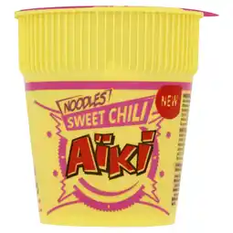 Albert Heijn Aïki Cup noodles sweet chili bel aanbieding