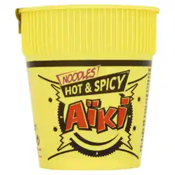 Albert Heijn Aïki Cup noodles hot & spicy bel aanbieding