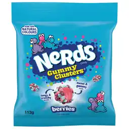 Albert Heijn Nerds Gummy clusters berries aanbieding