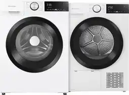Coolblue Wisberg WBWM1A3W8NB HygienicSteam + Wisberg WBDR1BW8NB SwiftDry aanbieding