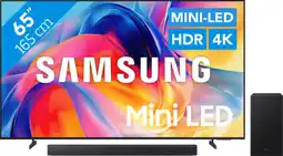 Coolblue Samsung Mini-LED 65 M73H (2026) + Samsung HW-B450F (2025) aanbieding
