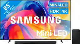Coolblue Samsung Mini-LED 85 M73H (2026) + Samsung HW-Q600H (2026) aanbieding