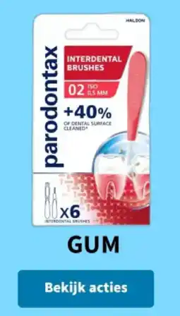 Plein.nl Interdental brushes gum aanbieding