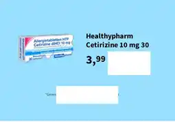 Plein.nl Healthypharm Cetirizine aanbieding