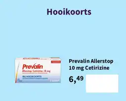 Plein.nl Hooikoorts prevalin allerstop cetirizine aanbieding