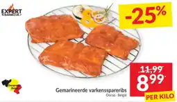 Intermarché Gemarineerde varkensspareribs aanbieding